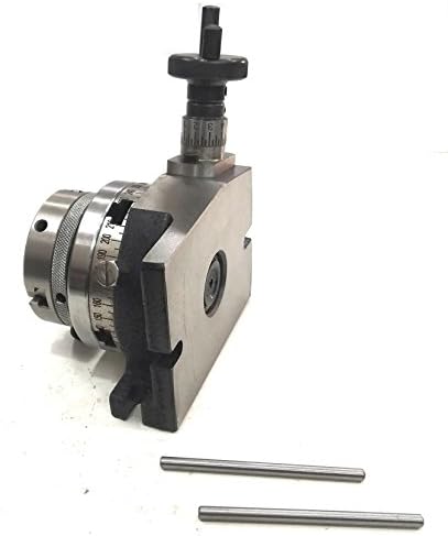 3"/ 80 mm Regular Rotary Table With Small Chucks and back Plate