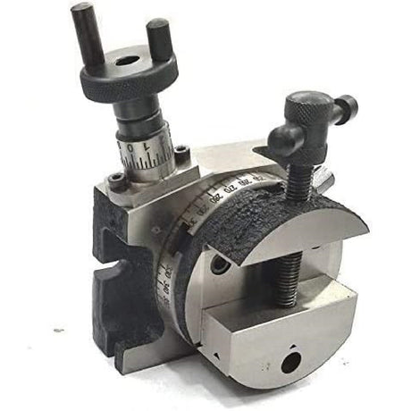 3" (80 mm) Milling Indexing HV Rotary Table with Round Vice- Metal Working