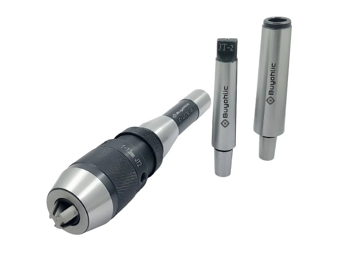 Morse Taper's Arbor to Mount JT2 Keyless Drill Chuck