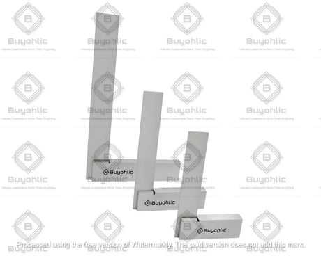 Buyohlic Machinist Try Square DIY General Woodworking clamp Workshop Machine Tools