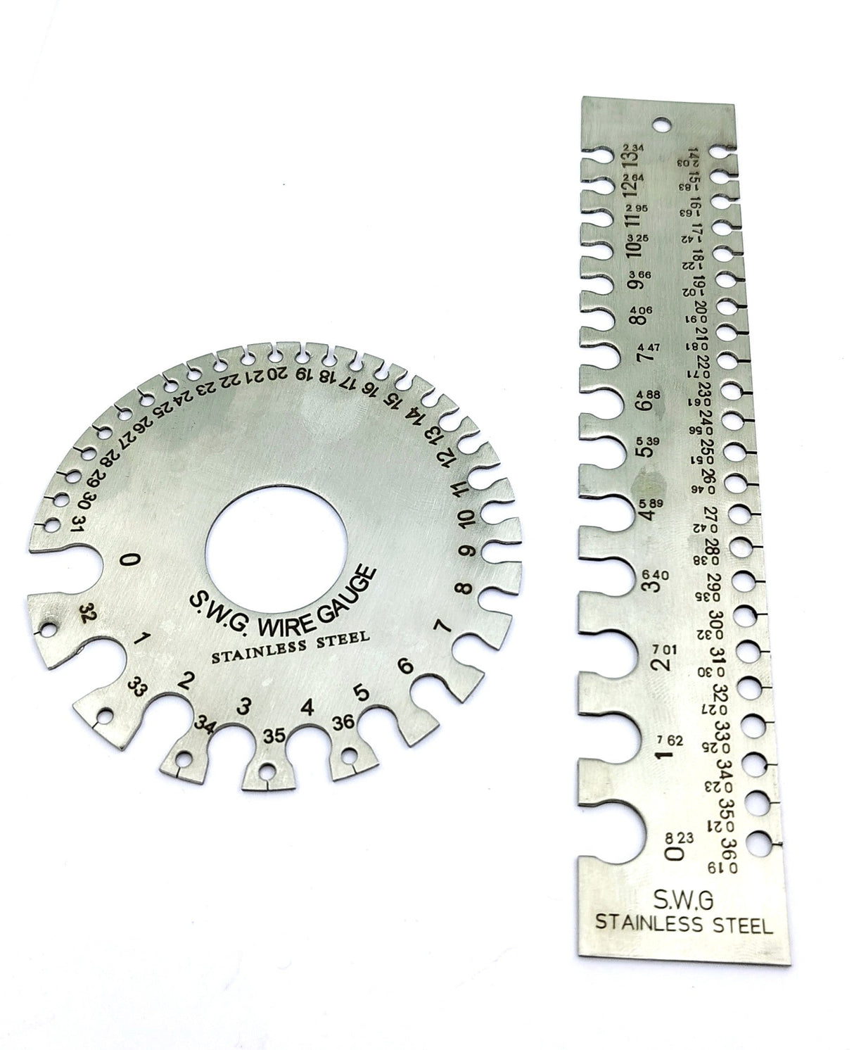 SWG Metal Wire Sheet Thickness Diameter Gauge
