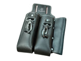 Leather 3 Pocket Linesmen and Electricians Tool Holder/ Bag / Pouch