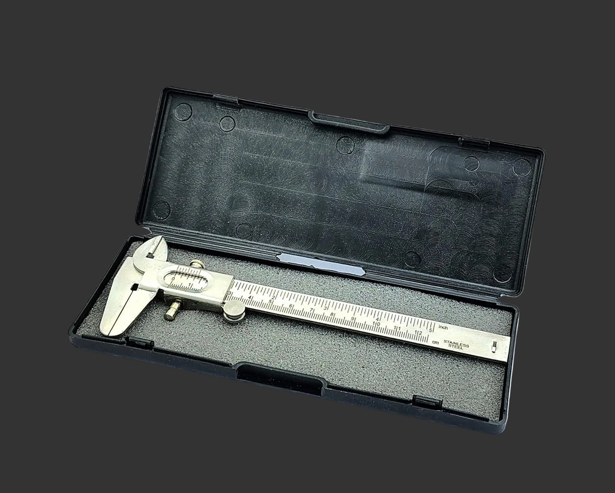 Non Digital Vernier Caliper Metric -Imperial Measuring System Tools