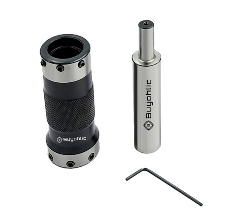 Lathe Tailstock Threading Die Holder- 3/8" Straight Shank