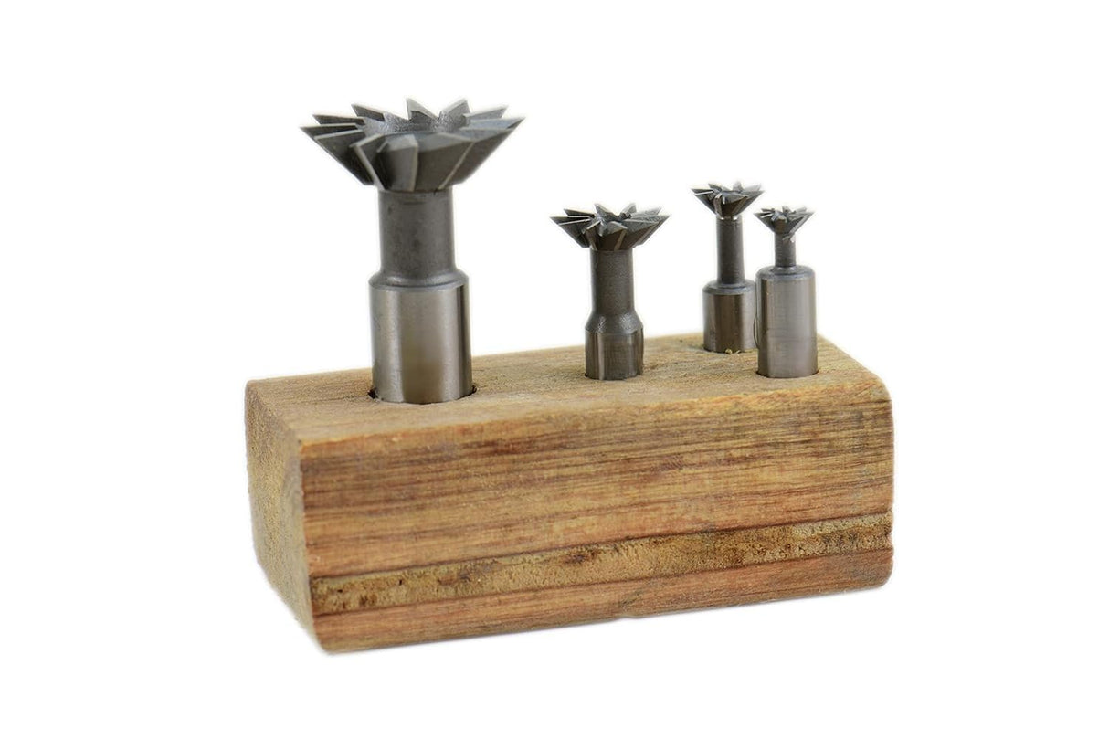 Dovetail Cutter HSS 45° – Durable Double-Edged End Mill Tool for Metalworking & Machining