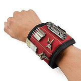 Magnetic Wristband for Holding Screws, Nails, Super Strong Magnets Tools Gifts for Dad